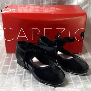 Capezio black Teletone tap shoes Size Kids 9